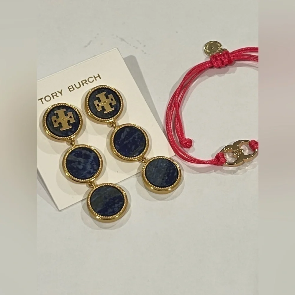 TORY BURCH • EARRINGS AND BRACELETS